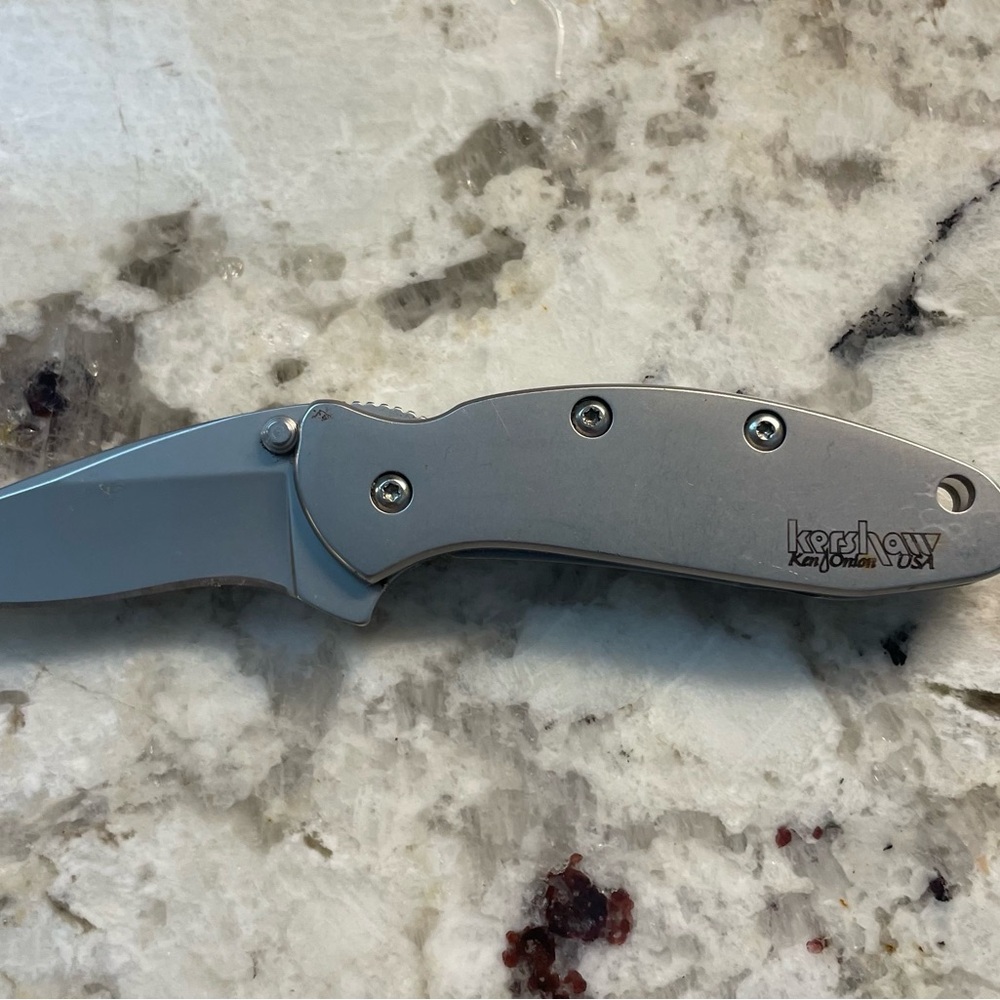 Kershaw 1600 Folding Pocket Knife - Silver - Picture 4 of 10
